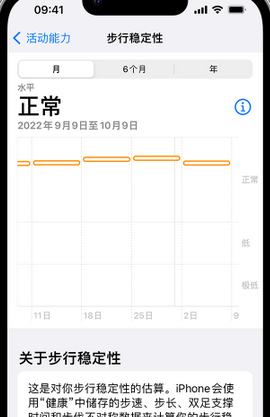 邳州iPhone手机维修如何在iPhone开启'步行稳定性通知'