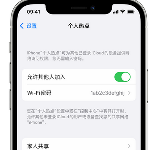 邳州apple服务站点分享iPhone上个人热点丢失了怎么办 