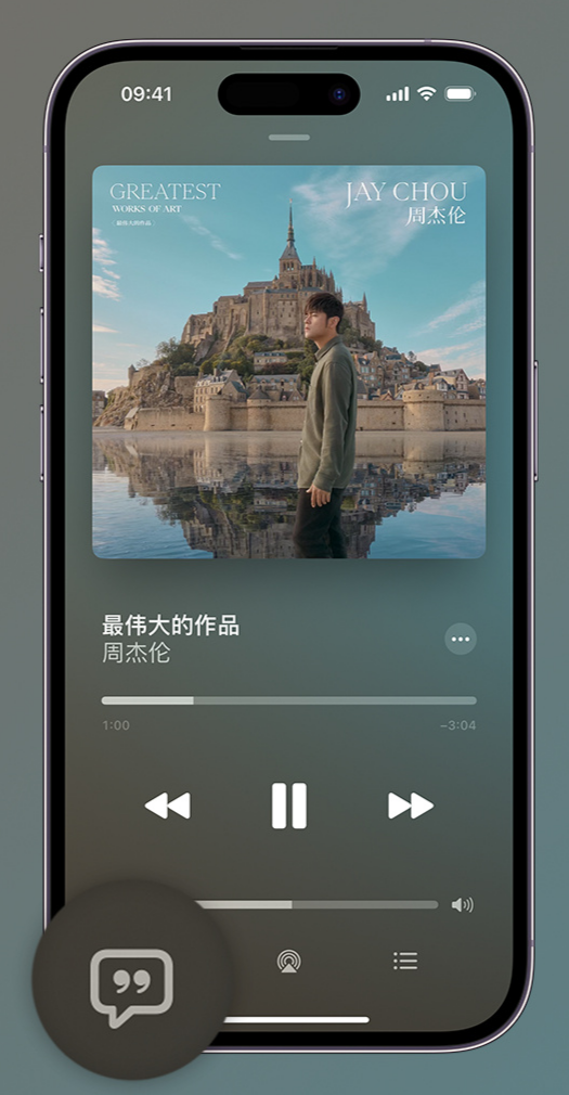 邳州iphone维修分享如何在iPhone上使用Apple Music全新唱歌功能 