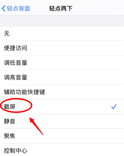 邳州苹果手机维修分享iPhone12如何启用双击截屏 